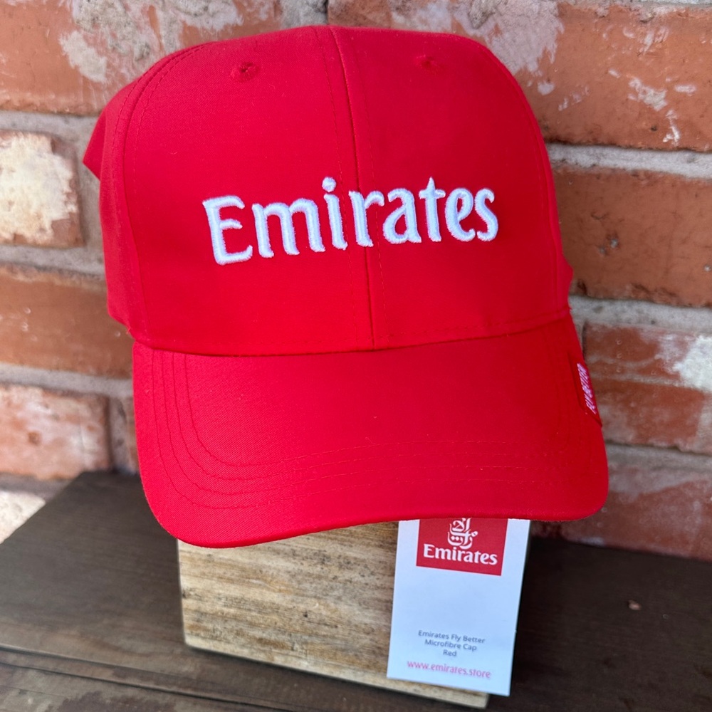 Emirates Red Baseball Cap